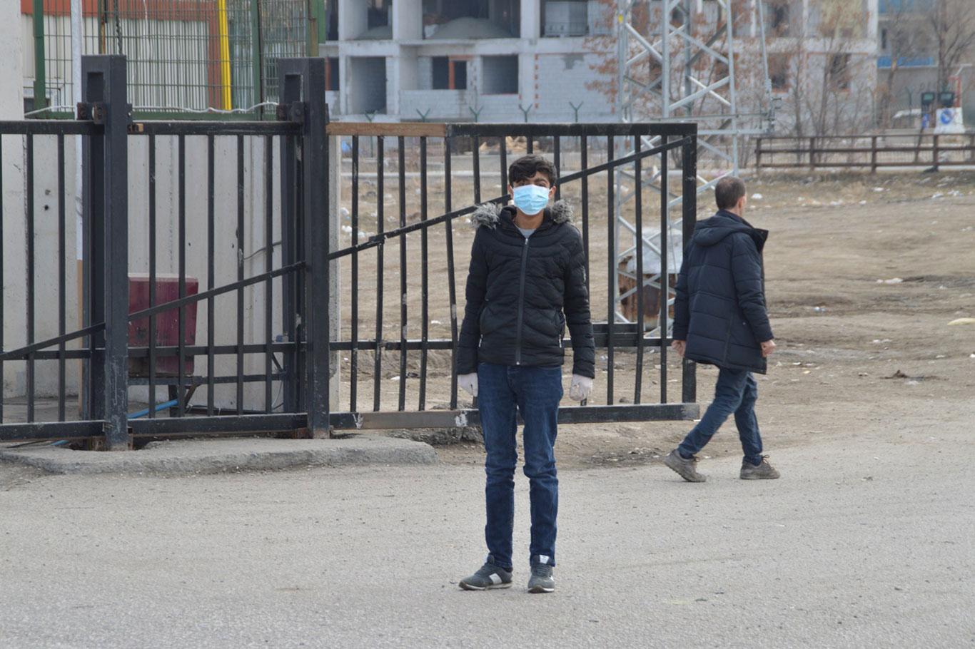 Gürbulak'ta 7 kilometrelik TIR kuyruğu oluştu